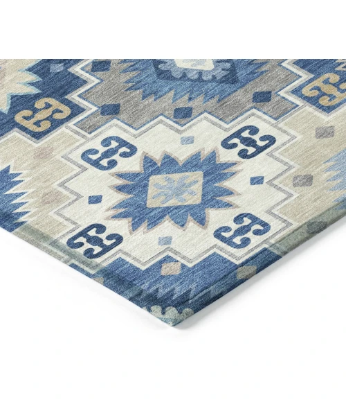 Addison Rugs Chantille Blue ACN2123 8ft. x 10ft. Rect. Rug