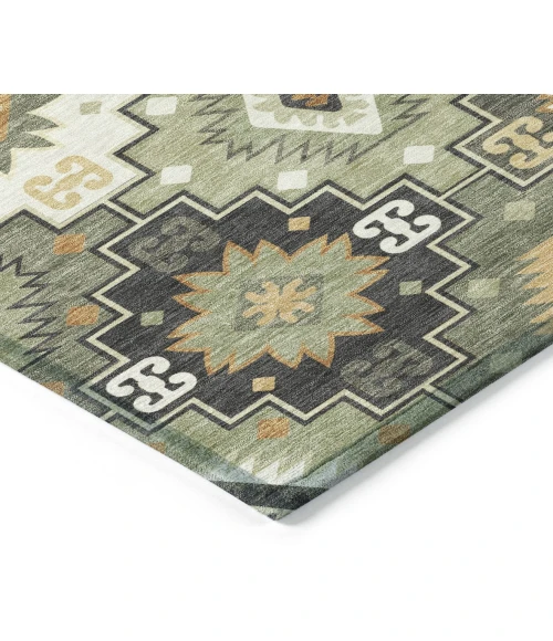 Addison Rugs Chantille Green ACN2123 8ft. x 10ft. Rect. Rug