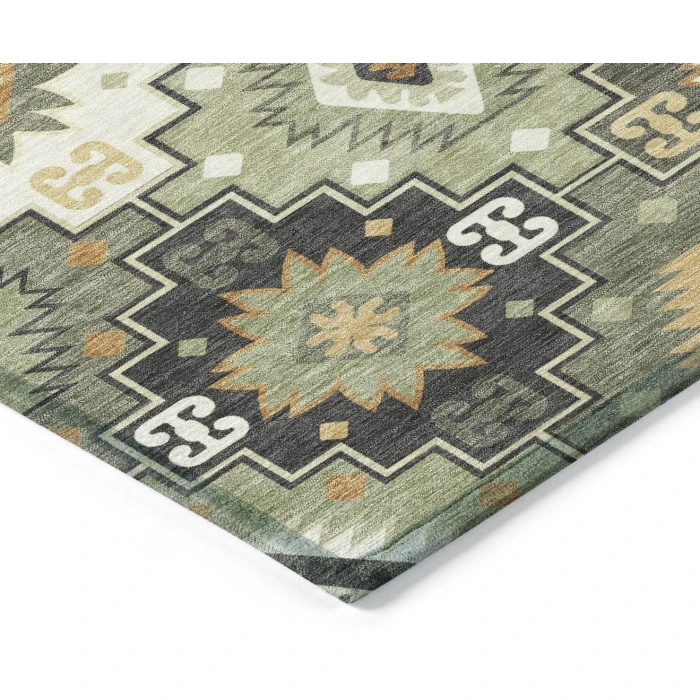 Addison Rugs Chantille Green ACN2123 9ft. x 12ft. Rect. Rug