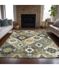 Addison Rugs Chantille Green ACN2123 8ft. x 10ft. Rect. Rug