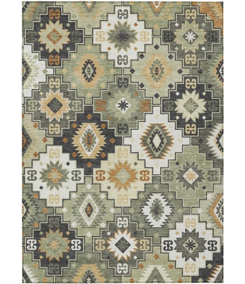 Addison Rugs Chantille Green ACN2123 8ft. x 10ft. Rect. Rug