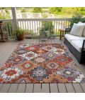 Addison Rugs Chantille Orange ACN2123 8ft. x 10ft. Rect. Rug