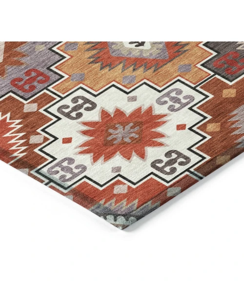Addison Rugs Chantille Orange ACN2123 8ft. x 10ft. Rect. Rug