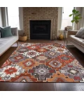 Addison Rugs Chantille Orange ACN2123 8ft. x 10ft. Rect. Rug