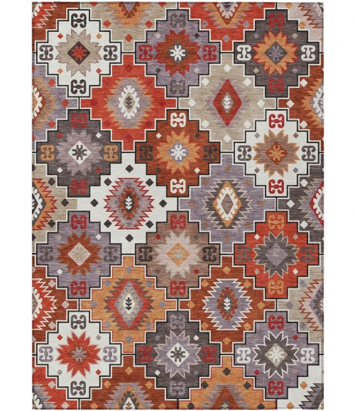 Addison Rugs Chantille Orange ACN2123 8ft. x 10ft. Rect. Rug