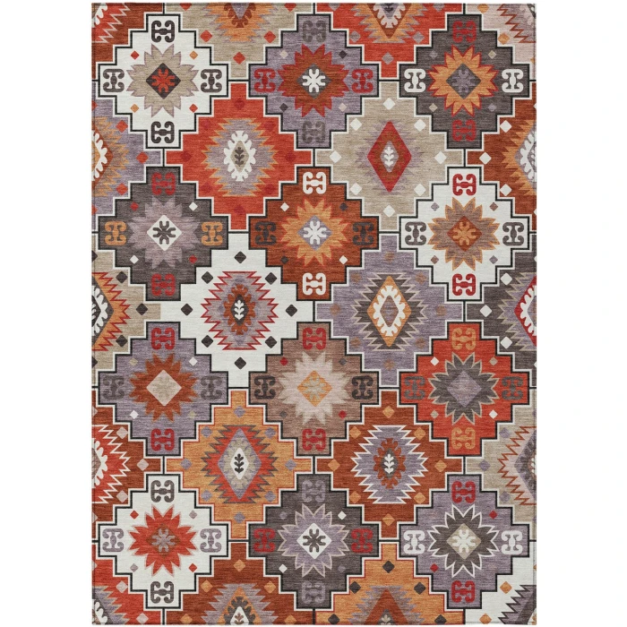 Addison Rugs Chantille Orange ACN2123 8ft. x 10ft. Rect. Rug