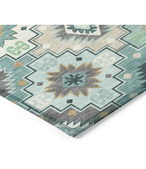 Addison Rugs Chantille Teal ACN2123 8ft. x 10ft. Rect. Rug