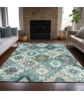 Addison Rugs Chantille Teal ACN2123 8ft. x 10ft. Rect. Rug