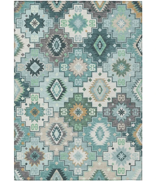 Addison Rugs Chantille Teal ACN2123 8ft. x 10ft. Rect. Rug
