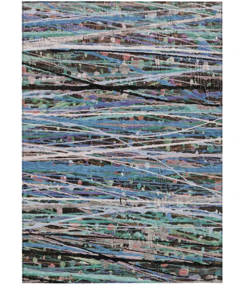 Addison Rugs Chantille Blue ACN2125 8ft. x 10ft. Rect. Rug