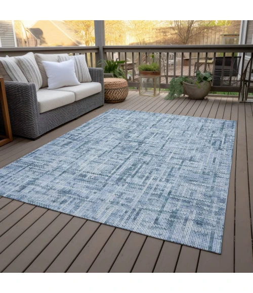 Addison Rugs Chantille Blue ACN2130 9ft. x 12ft. Rect. Rug