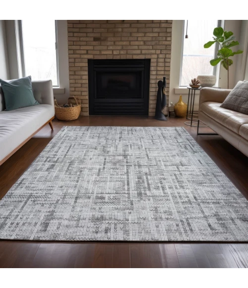 Addison Rugs Chantille Gray ACN2130 9ft. x 12ft. Rect. Rug