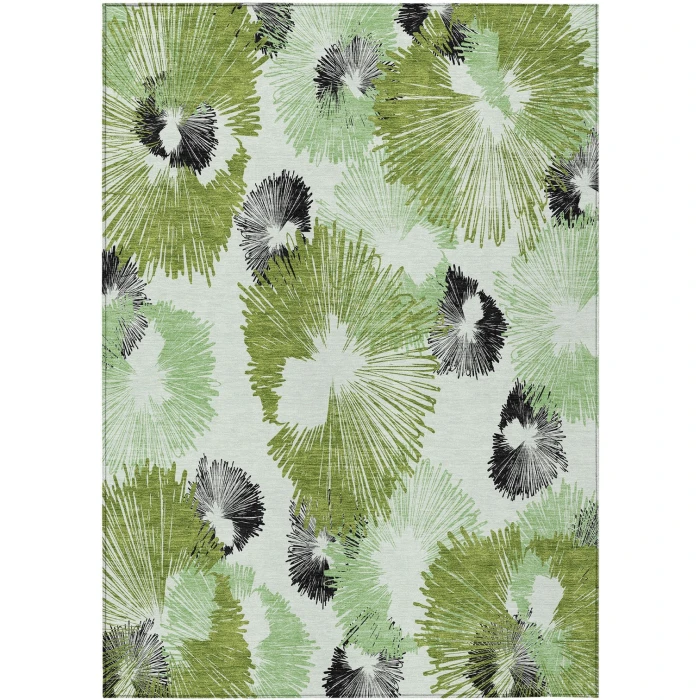 Addison Rugs Chantille Green ACN2132 8ft. x 10ft. Rect. Rug