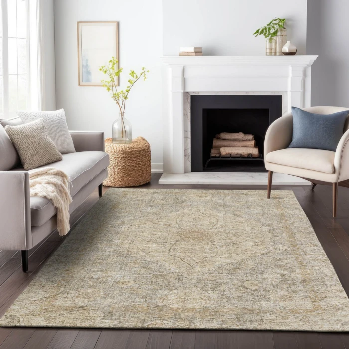 Addison Rugs Chantille Brown ACN2136 8ft. x 10ft. Rect. Rug