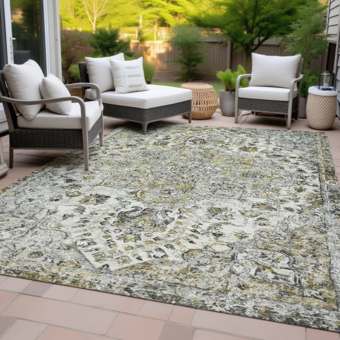 Addison Rugs Chantille Brown ACN2138 5ft. x 7ft.6in. Rect. Rug