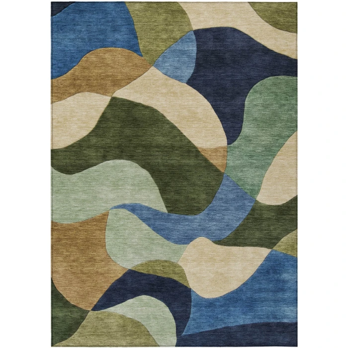 Addison Rugs Chantille Green ACN2141 8ft. x 10ft. Rect. Rug