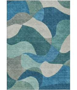 Addison Rugs Chantille Teal ACN2141 5ft. x 7ft.6in. Rect. Rug