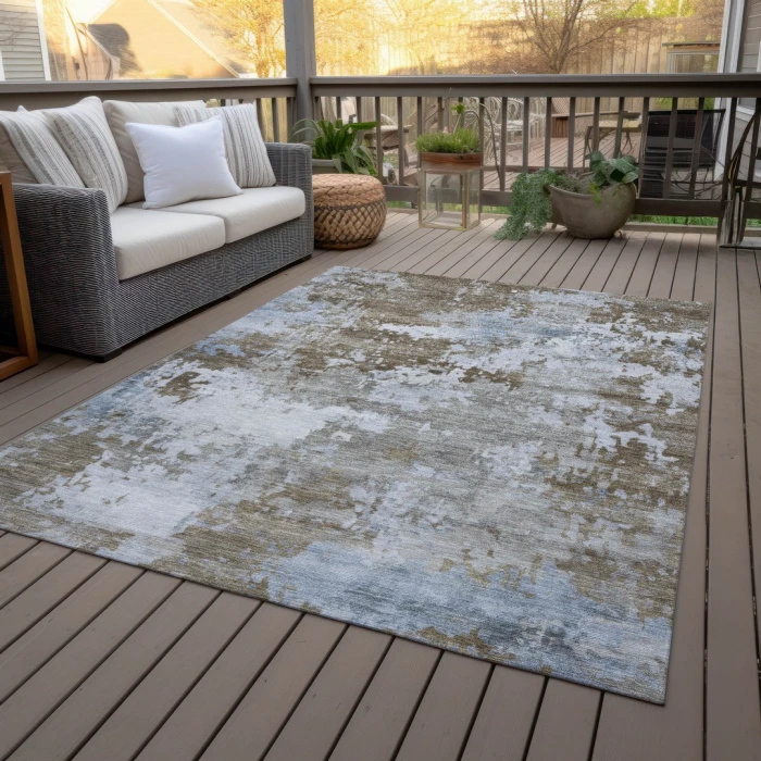 Addison Rugs Chantille Brown ACN2142 8ft. x 10ft. Rect. Rug