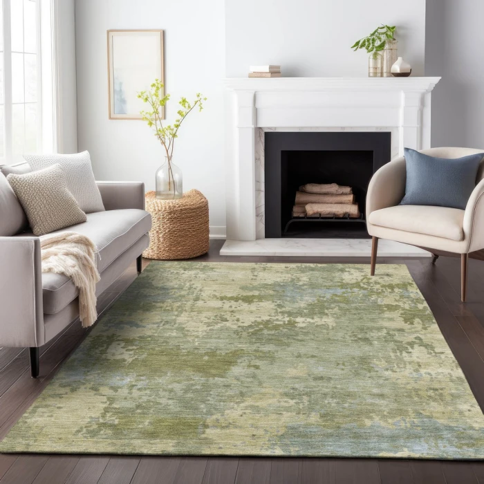 Addison Rugs Chantille Green ACN2143 5ft. x 7ft.6in. Rect. Rug
