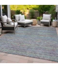 Addison Rugs Chantille Blue ACN2148 9ft. x 12ft. Rect. Rug
