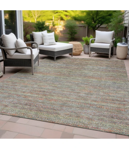 Addison Rugs Chantille Green ACN2148 9ft. x 12ft. Rect. Rug