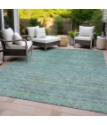 Addison Rugs Chantille Teal ACN2148 9ft. x 12ft. Rect. Rug