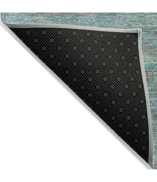 Addison Rugs Chantille Teal ACN2148 9ft. x 12ft. Rect. Rug