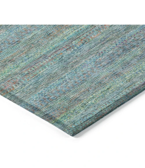Addison Rugs Chantille Teal ACN2148 9ft. x 12ft. Rect. Rug