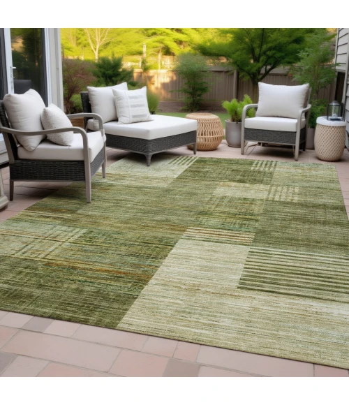 Addison Rugs Chantille Green ACN2149 8ft. x 10ft. Rect. Rug