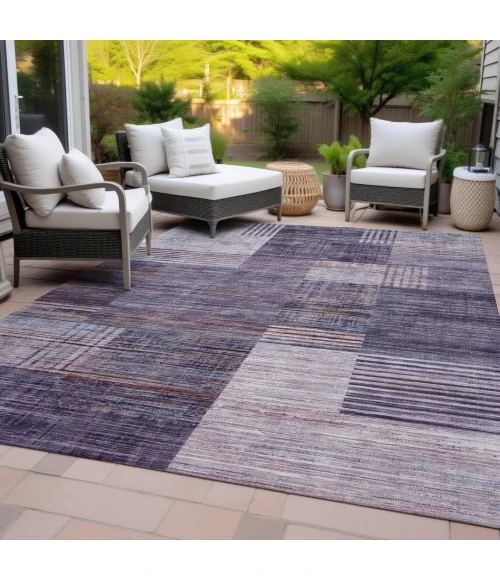 Addison Rugs Chantille Purple ACN2149 8ft. x 10ft. Rect. Rug