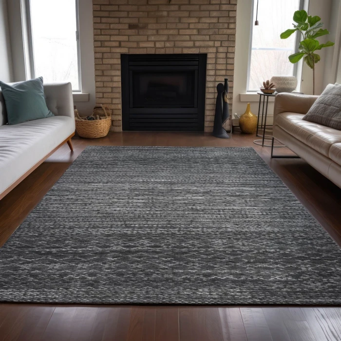 Addison Rugs Chantille Gray ACN2150 9ft. x 12ft. Rect. Rug