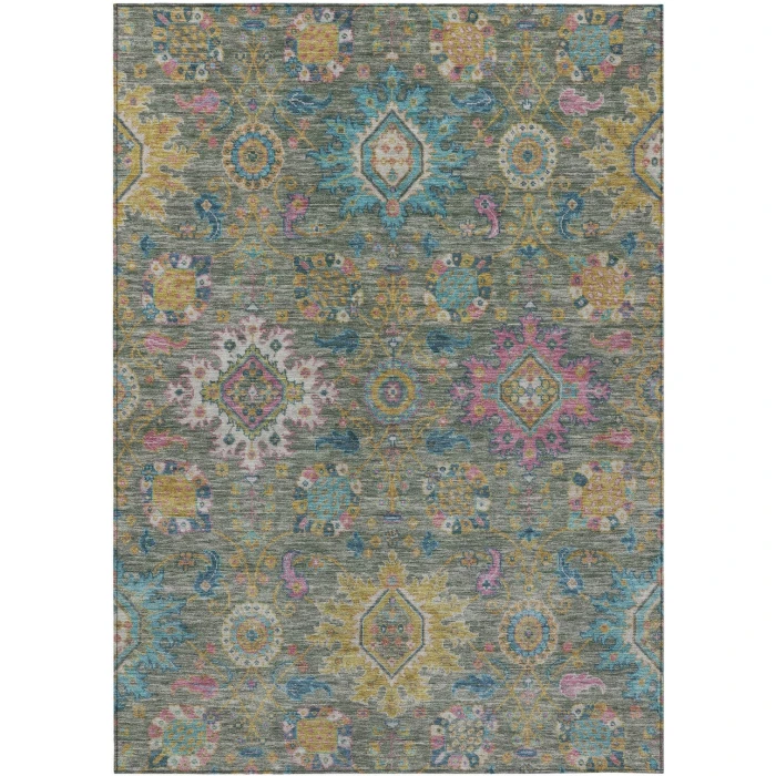 Addison Rugs Chantille Green ACN2151 8ft. x 10ft. Rect. Rug