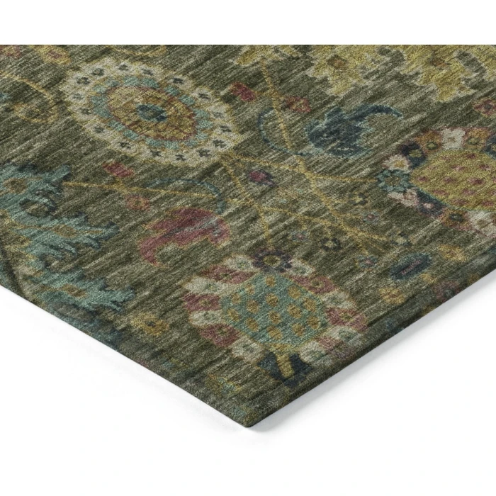 Addison Rugs Chantille Green ACN2151 5ft. x 7ft.6in. Rect. Rug