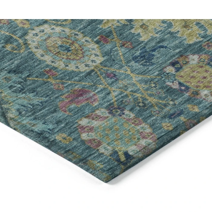 Addison Rugs Chantille Teal ACN2151 5ft. x 7ft.6in. Rect. Rug