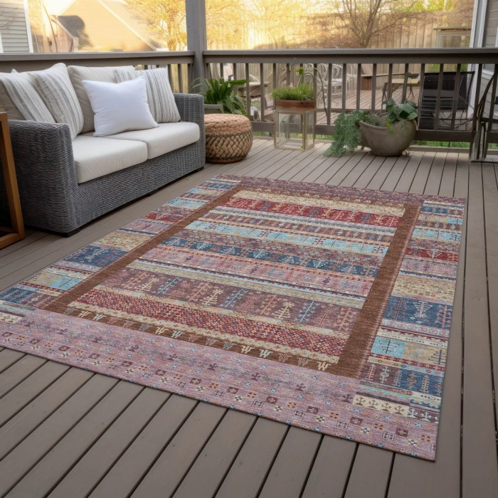 Addison Rugs Chantille Red ACN2160 5ft. x 7ft.6in. Rect. Rug