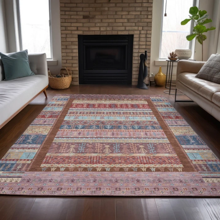 Addison Rugs Chantille Red ACN2160 5ft. x 7ft.6in. Rect. Rug