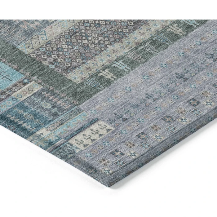 Addison Rugs Chantille Teal ACN2160 5ft. x 7ft.6in. Rect. Rug
