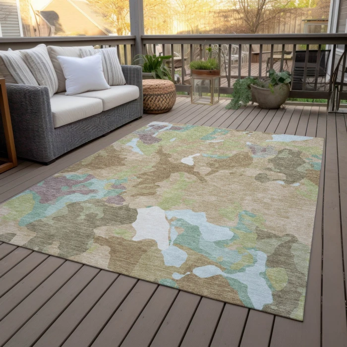 Addison Rugs Chantille Brown ACN2161 5ft. x 7ft.6in. Rect. Rug