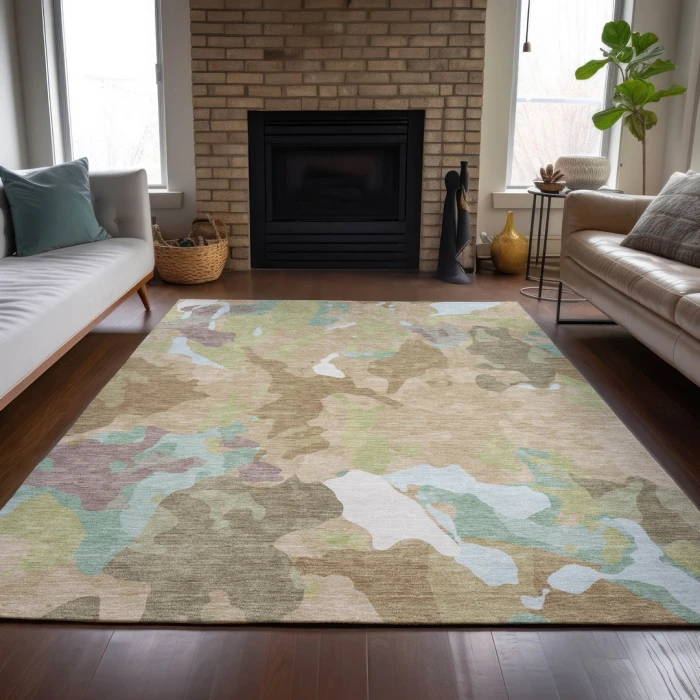 Addison Rugs Chantille Brown ACN2161 5ft. x 7ft.6in. Rect. Rug