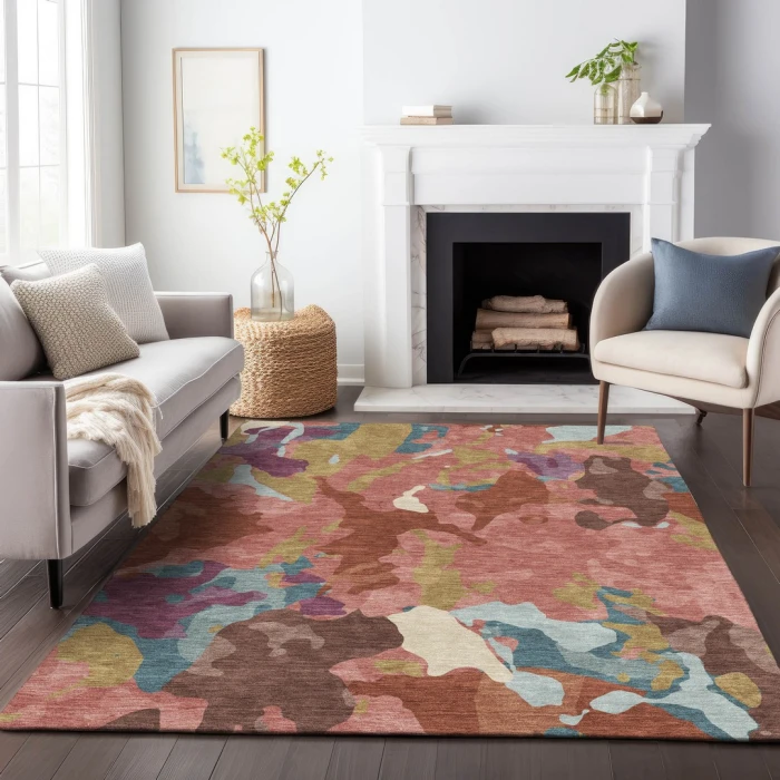 Addison Rugs Chantille Pink ACN2161 5ft. x 7ft.6in. Rect. Rug