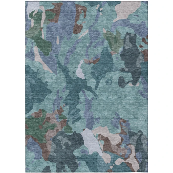 Addison Rugs Chantille Teal ACN2161 5ft. x 7ft.6in. Rect. Rug