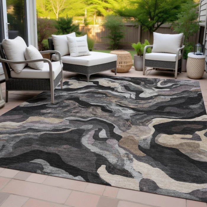 Addison Rugs Chantille Gray ACN2162 5ft. x 7ft.6in. Rect. Rug