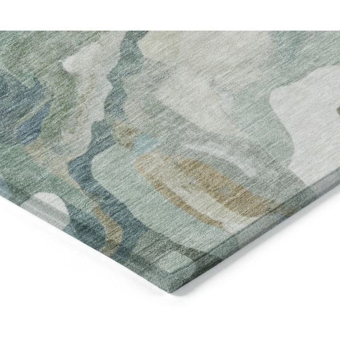 Addison Rugs Chantille Teal ACN2162 9ft. x 12ft. Rect. Rug