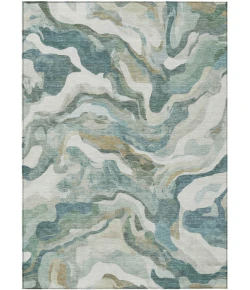 Addison Rugs Chantille Teal ACN2162 5ft. x 7ft.6in. Rect. Rug