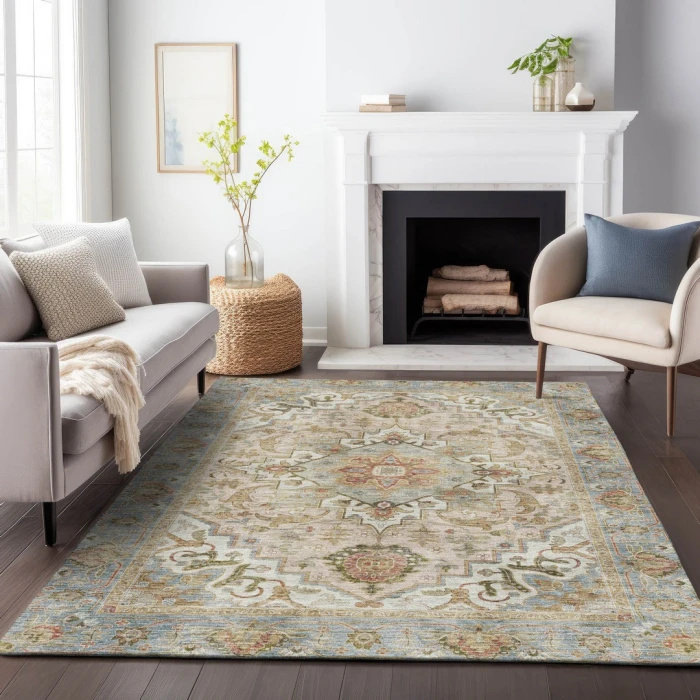 Addison Rugs Chantille Brown ACN2163 9ft. x 12ft. Rect. Rug