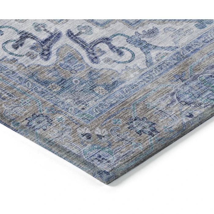 Addison Rugs Chantille Blue ACN2163 8ft. x 10ft. Rect. Rug