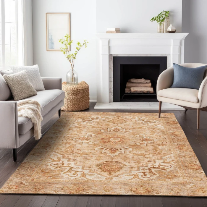 Addison Rugs Chantille Orange ACN2164 9ft. x 12ft. Rect. Rug