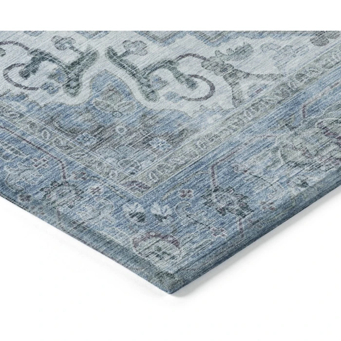 Addison Rugs Chantille Blue ACN2164 5ft. x 7ft.6in. Rect. Rug