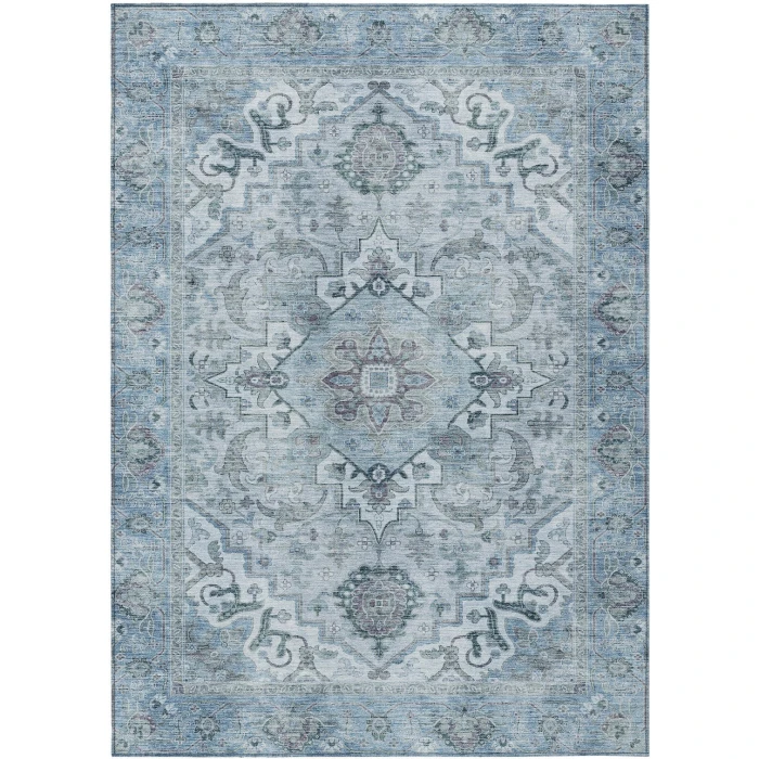 Addison Rugs Chantille Blue ACN2164 5ft. x 7ft.6in. Rect. Rug