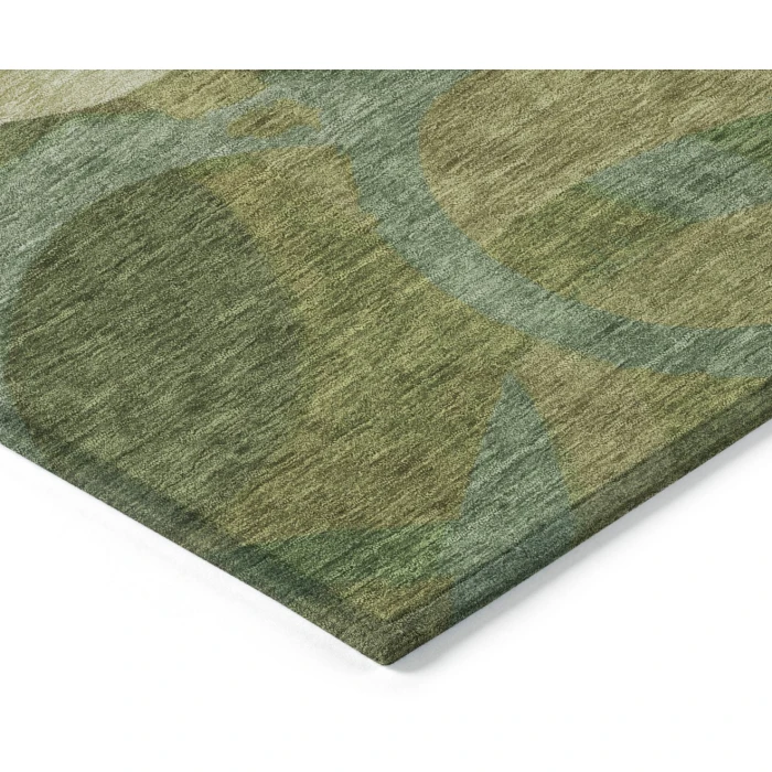 Addison Rugs Chantille Green ACN2167 9ft. x 12ft. Rect. Rug